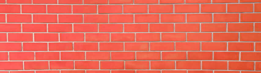 Pattern of Red brick wall for background and textured, Seamless Red brick wall background. Old Brick texture, Grunge brick wall background.