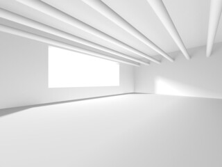 Fototapeta premium Abstract White Architecture Design Concept