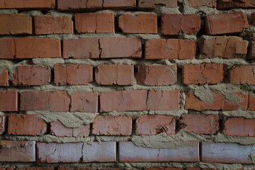 Wallpaper of red old brick