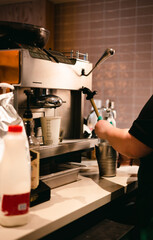 Girl Makes Coffee CoffeeShop Cafe Frape Espresso