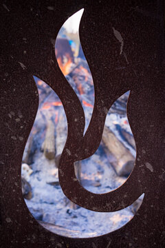 Fireplace Firesymbol,
Feuerstelle, Feuersymbol, Lagerfeuer 