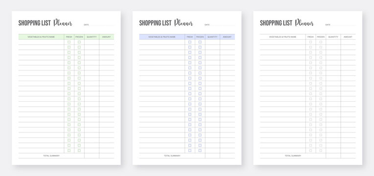 Shopping List Template Images – Browse 17,956 Stock Photos, Vectors, and  Video