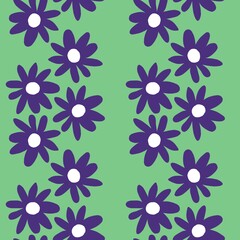 Fototapeta na wymiar Floral seamless flower pattern for fabrics and textiles and packaging and gifts and cards and linens and kids
