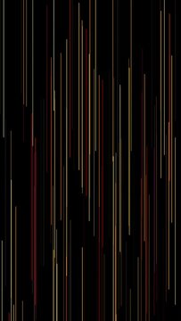 Abstract Colorful Retro Thin Lines Background Loop