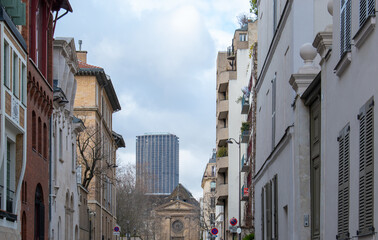 Fototapeta premium Le quartier de l'Observatoire à Paris (France)