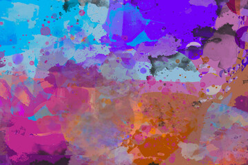 Abstract watercolor splash on background