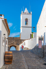 Belltower in Portuguese town Monsaraz