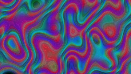 abstract colorful glossy wavy motion background. dark gradient liquid background animation.	