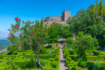 Garden of the Marvao castle in Portugal