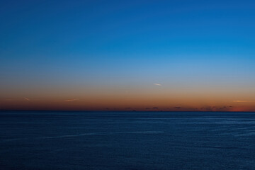 Fototapeta na wymiar Dawn over the sea sunrise