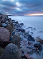 linia brzegowa w poddabiu © Marek