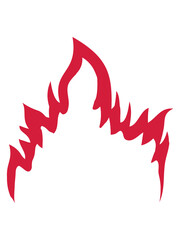 Flammen cool Design 