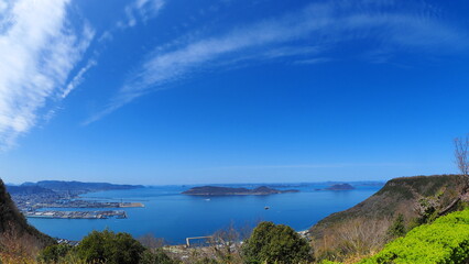 Fototapeta na wymiar 屋島山頂からの景色31