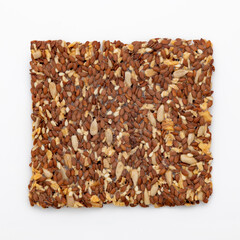 Flaxseed crackers, flaxseed bread, natural product, healthy for life, handmade
