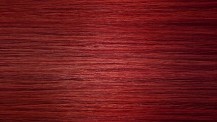 Red hair texture with light reflection | Hair coloring concept