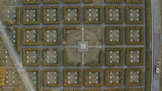 Labyrinth - drone view