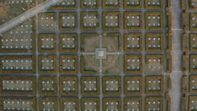 Labyrinth - drone view