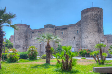 Castello Ursino in Catania, Sicily, Italy