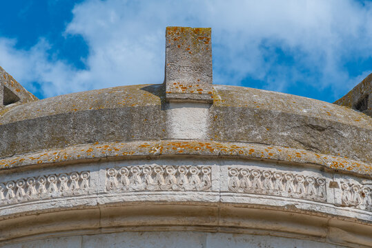 Teodorico Mausoleum in Italian town Ravenna