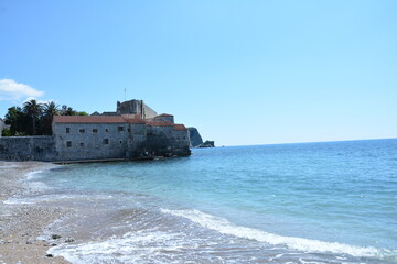 Kotor beach in Spring season