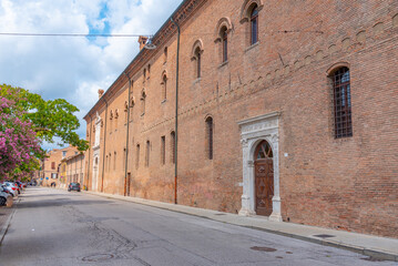 Palazzo Schifanoia in Italian town Ferrara
