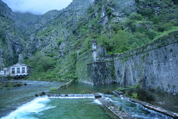 view of the old town of kotor