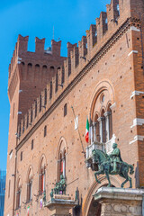 Castello Estense in the Italian town Ferrara