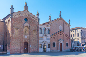 Oratory of Saint Giorgio in Italian town Padua