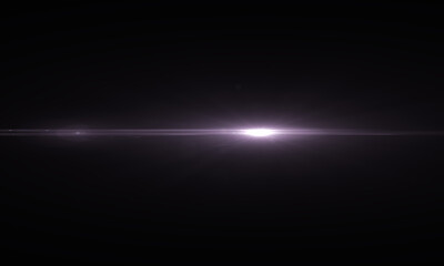 Lens Flare light over background. Easy to add overlay or screen filter over photos