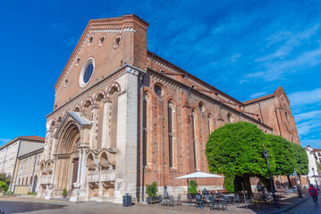 Church of San Lorenzo in the Italian town Vicenza
