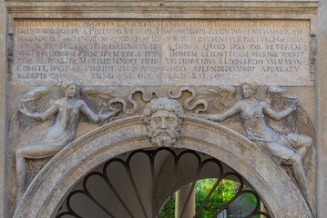 Palazzo Valmarana Braga in Italian town Vicenza