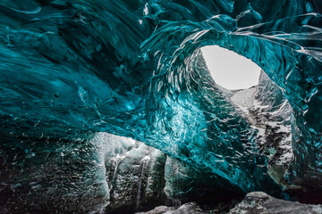 Ice Cave in Island