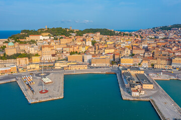Cathedral of San Ciriaco overlooking Ancona, Italy