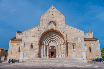 Cathedral of San Ciriaco in Italian town Ancona