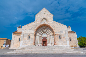 Cathedral of San Ciriaco in Italian town Ancona