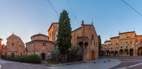 Santo Stefano basilica in Bologna, Italy © dudlajzov