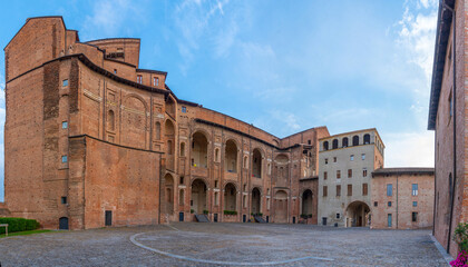 Palazzo Farnese in Italian town Piacenza