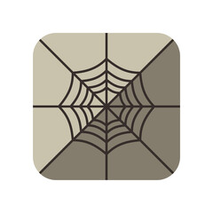 Halloween flat icon design set vector illustration