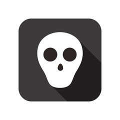 Halloween flat icon design set vector illustration