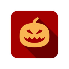 Halloween flat icon design set vector illustration