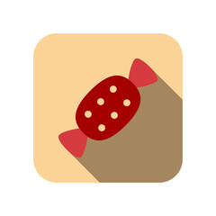 Halloween flat icon design set vector illustration