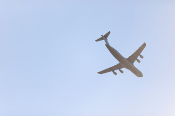 airplane flying in the sky