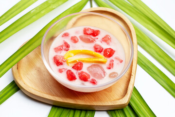 Red Ruby in sweet coconut milk