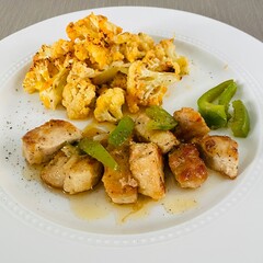 chicken with cauliflower