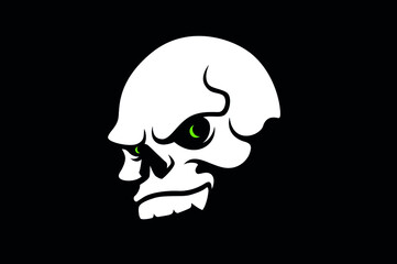 Skull Character Smile Looks so Sinister