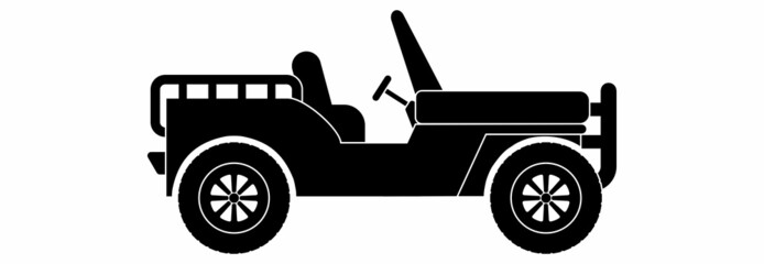 army car icon, adventure car icon, army car vector, adventure car vector sign symbol of transportations © hartini