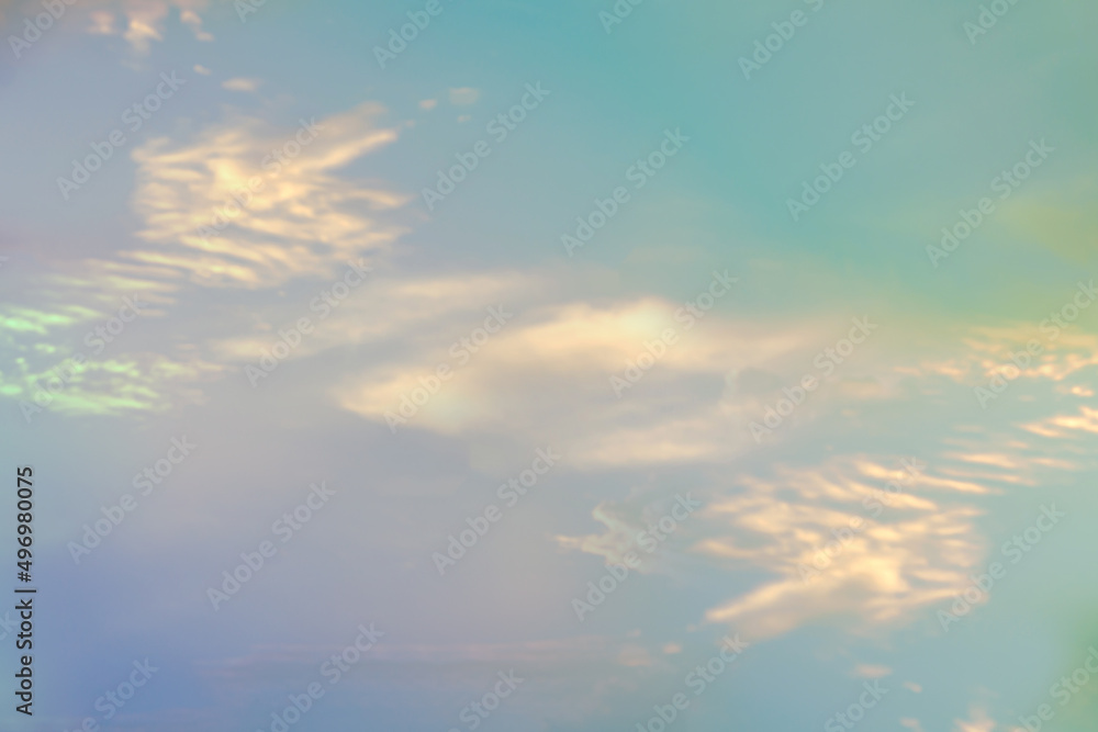 Aufkleber soft cloud sky subtle background pastel gradient color for sky cloud nature abstract background .