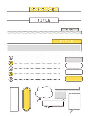 線画　アイコン