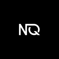 NQ letter logo vector icon illustration