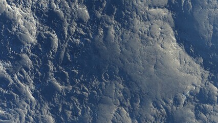 Fototapeta premium abstract aerial view, abstract cosmic texture, top view of alien planet, texture of the exo planet, abstract texture 3d render